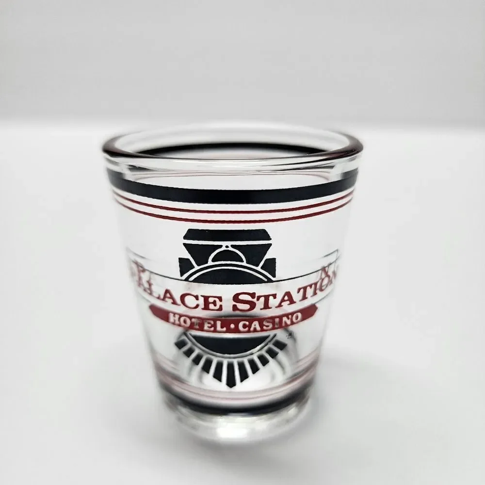 Vintage Palace Station Hotel & Casino Shot Glass